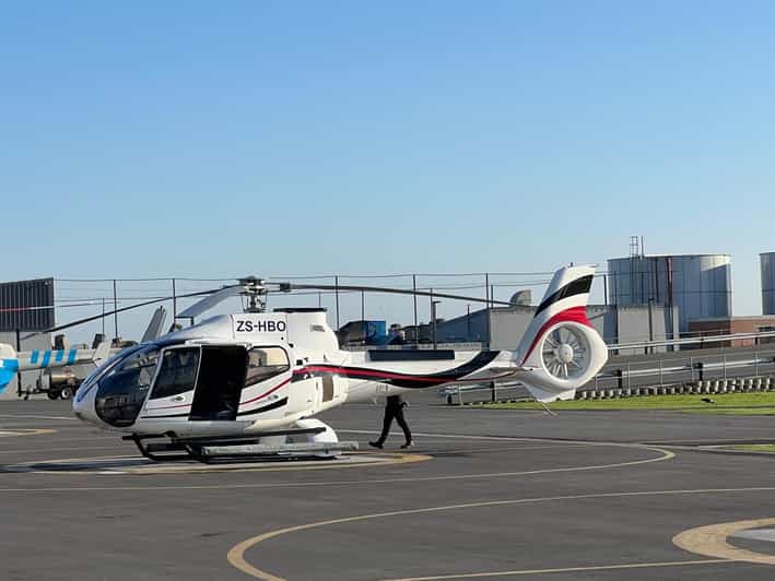 A 30-minute Helicopter Tour of the Constantia Winery Region