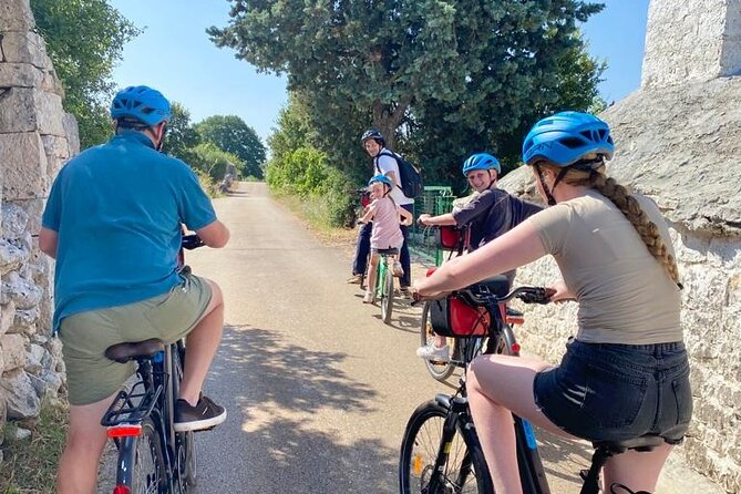 Alberobello by E-Bike. Trulli, Countryside, Mill, and Donkeys