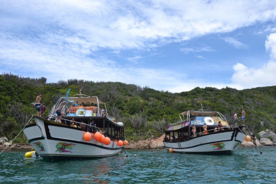 Arraial Do Cabo: Sightseeing Schooner Cruise