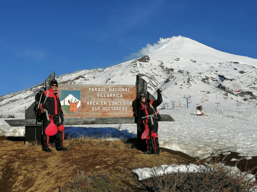 Ascent to Villarrica Volcano 2,847 Meters Above Sea Level, From Pucón