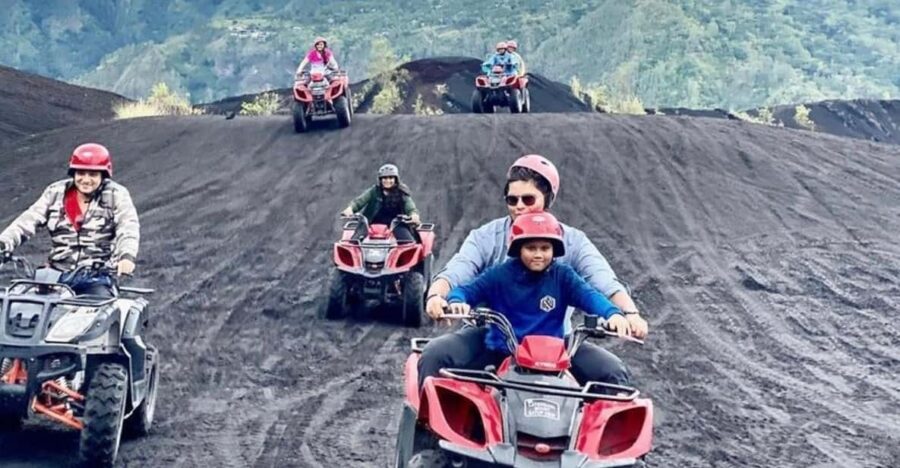 Bali Mount Batur Quart Bike Black Lava Adventure