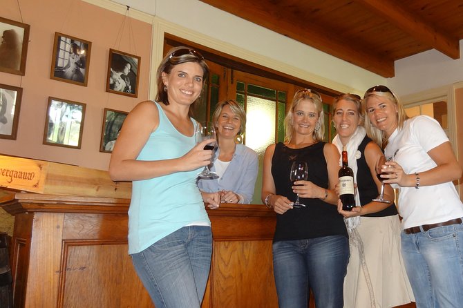 Daily Different Small Group WINE Tour - STELLENBOSCH PICKUP Only
