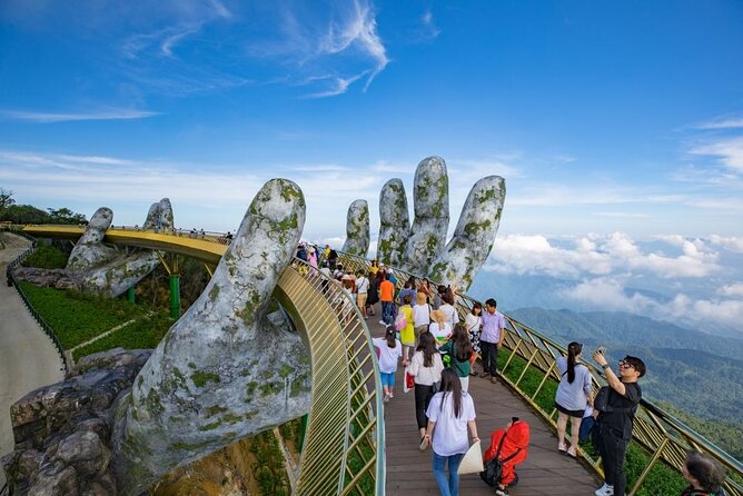 Full Day Tour Golden Bridge and Ba Na Hills With Lunch