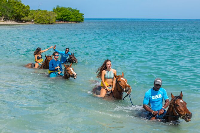 Horseback Ride and Swim With Catamaran Cruise and Zipline