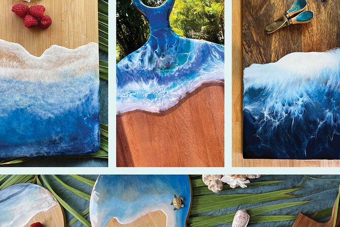 Make Your Own Maui Souvenir/Ocean Resin Class