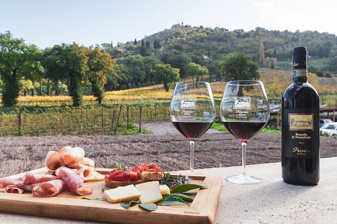 Montalcino: Cellar Tour, Brunello Tasting and Appetisers