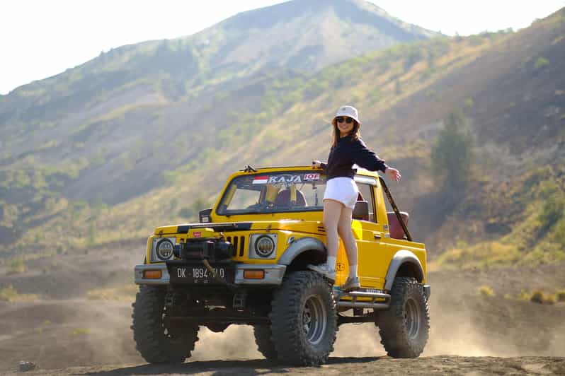 Mount Batur Sunrise Jeep With Black Lava & Rice Terrace
