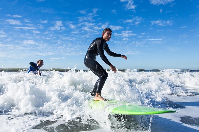 Private Surf Lesson With Instructor, Board, & Wetsuit