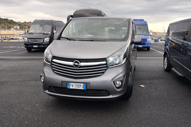 Private Transfer From POZZALLO to SYRACUSE (Ortigia) or Vice Versa