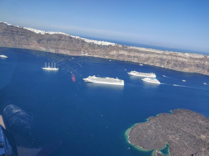 4 Best Helicopter Flights And Tours In Santorini
