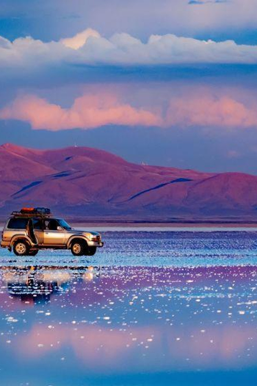 Spectacular Sunset at Salt Saints De Uyuni From Uyuni