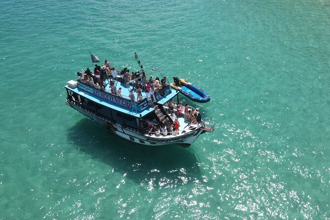 Boat Trip in Arraial Do Cabo With Water Slide